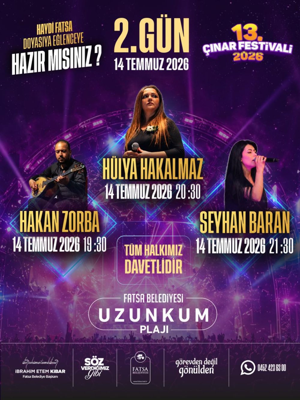 Hakan Zorba Konseri - 13. Çınar Festivali