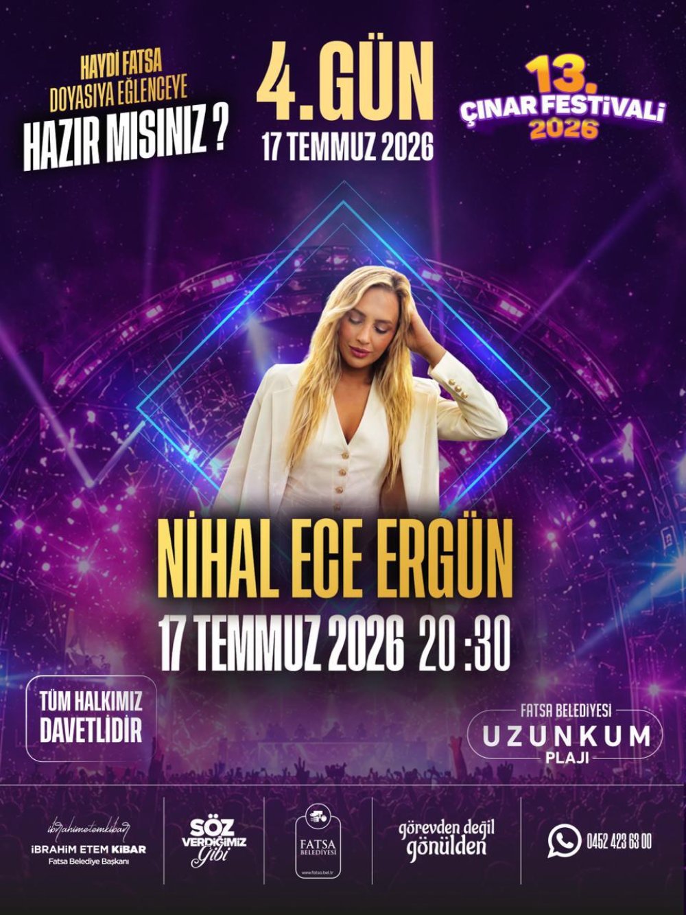 Nihal Ece Ergün Konseri - 13. Çınar Festivali