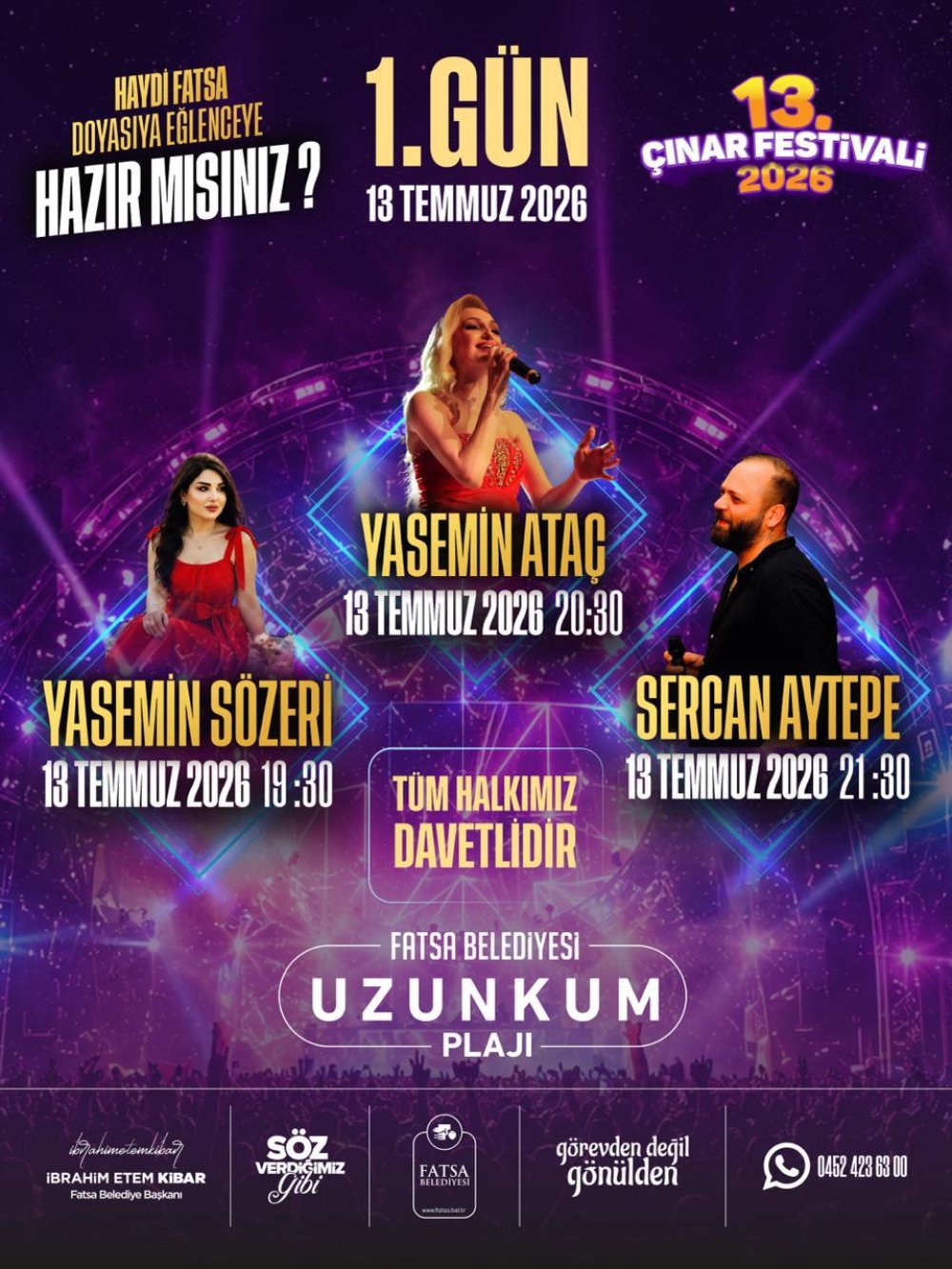Yasemin Ataç Konseri - 13. Çınar Festivali