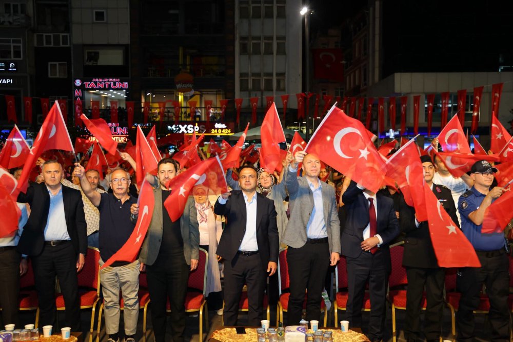 15 TEMMUZ RUHU FATSA’DA BİR KEZ DAHA YAŞATILDI
