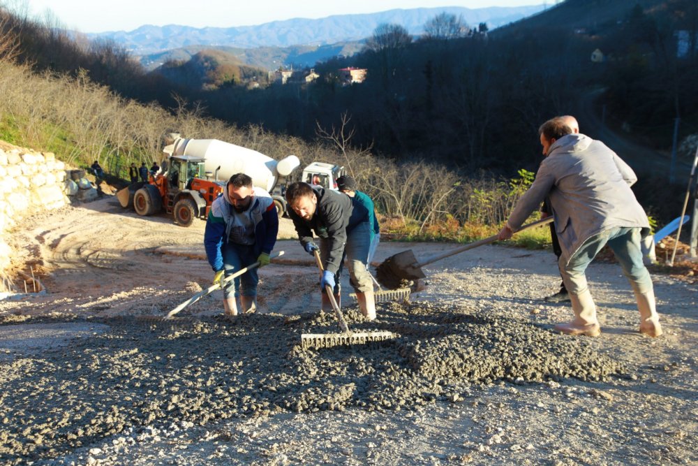 2022 'NİN SON BETON ÇALIŞMASI SUDERE 'DE