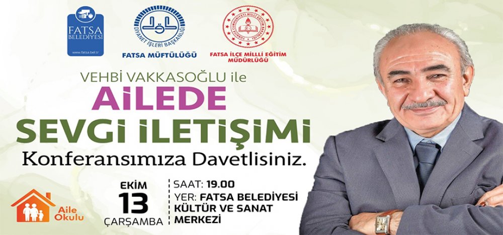 Aile Okulu Projemiz Konferansı İle Açılacak