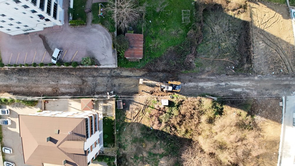 DOLUNAY MAHALLESİ PEHLİVAN SOKAKTA YOL İYİLEŞTİRME ÇALIŞMASI