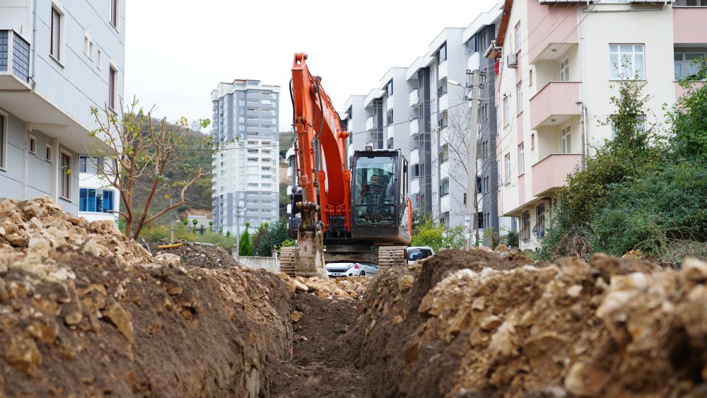 FATSA BELEDİYESİ ALT YAPI’YA BÜYÜK ÖNEM VERİYOR