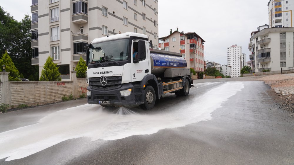 FATSA BELEDİYESİ HİJYEN STANDARTLARINI YÜKSELTİYOR