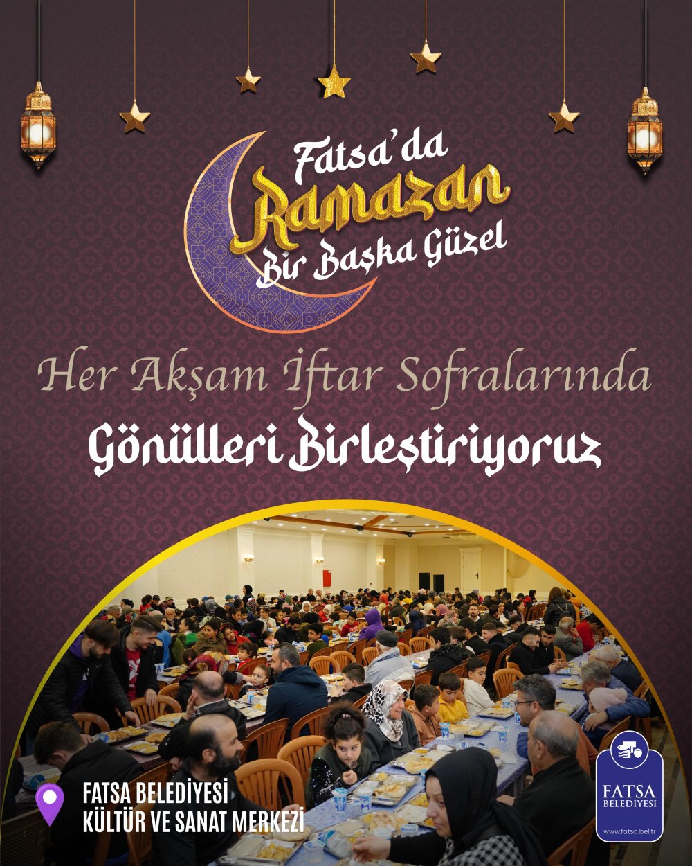 FATSA BELEDİYESİ’NDEN RAMAZAN AYINA ÖZEL ETKİNLİKLER