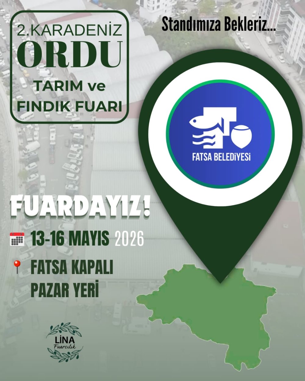 FATSA’DA 2. KARADENİZ ORDU TARIM, HAYVANCILIK VE FINDIK FUARI HEYECANI BAŞLIYOR