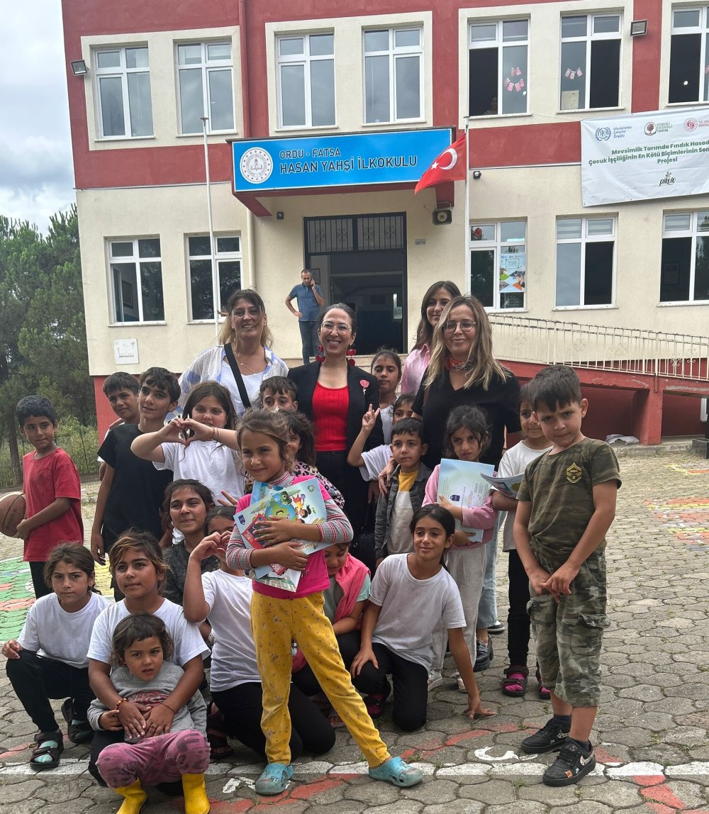 FATSA’DA ÇOCUK İŞÇİLİĞİ İLE MÜCADELE PROJESİNDE ÇEVRE VE İKLİM EĞİTİMİ