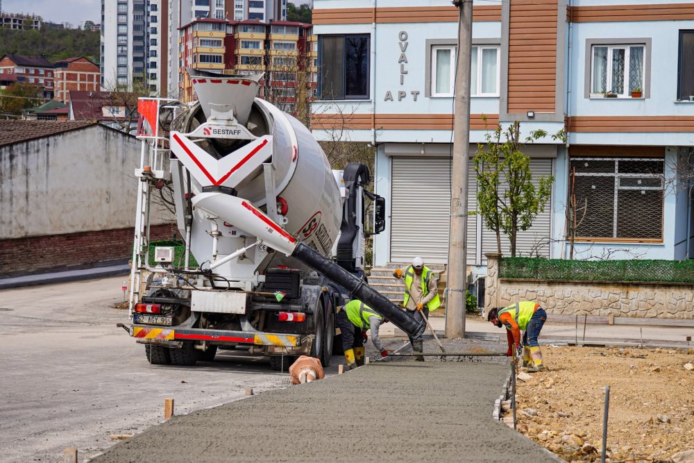 FATSA’DA ÜSTYAPI ATAĞI DEVAM EDİYOR