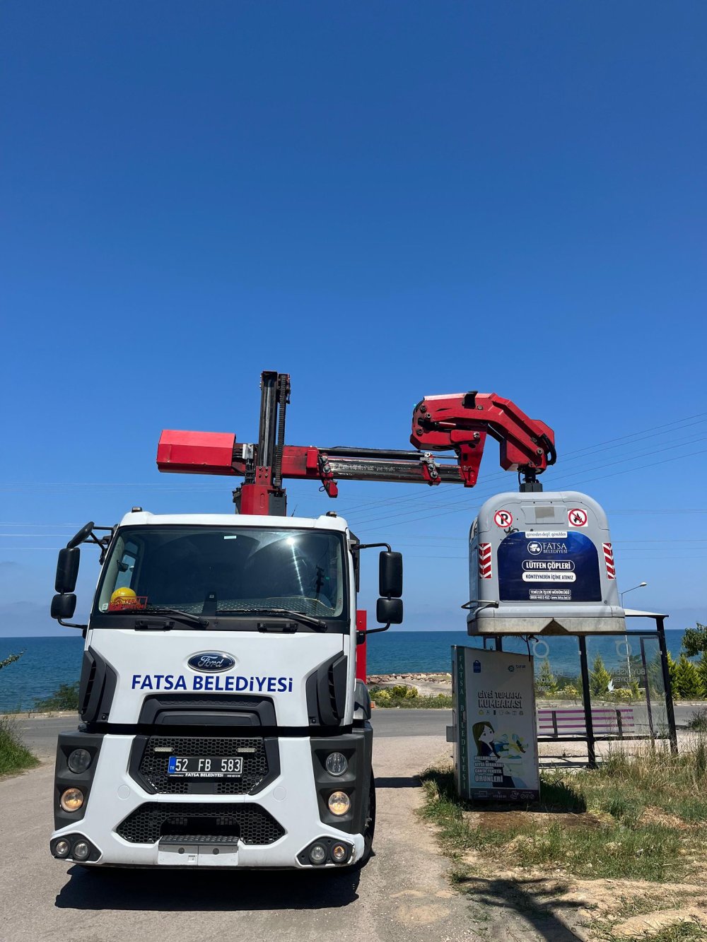 FATSA’DA YAZ AYLARINDA 24 SAAT ESASLI TEMİZLİK MESAİSİ