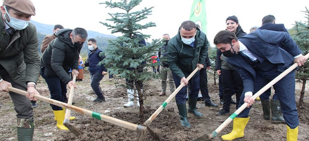 Geleceğe Nefes Çerçevesinde 100 Fidan Daha Toprakla Buluştu