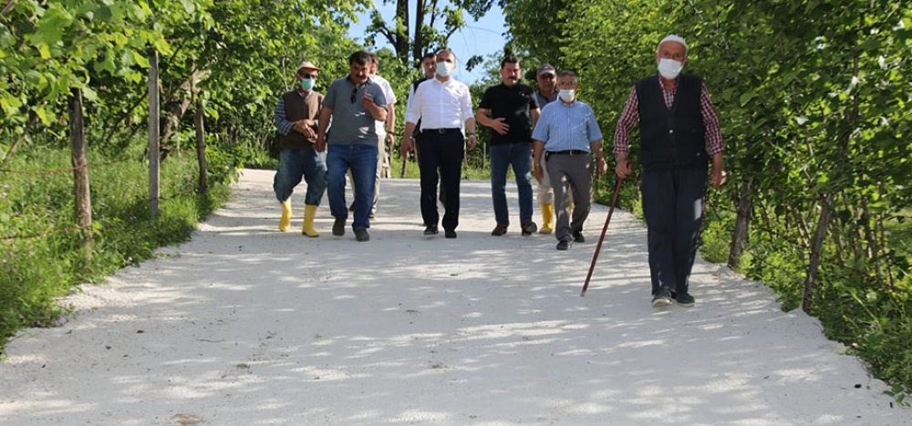 Konforlu Yol Çalışmaları Kösebucağı Mahallesinde Devam Ediyor