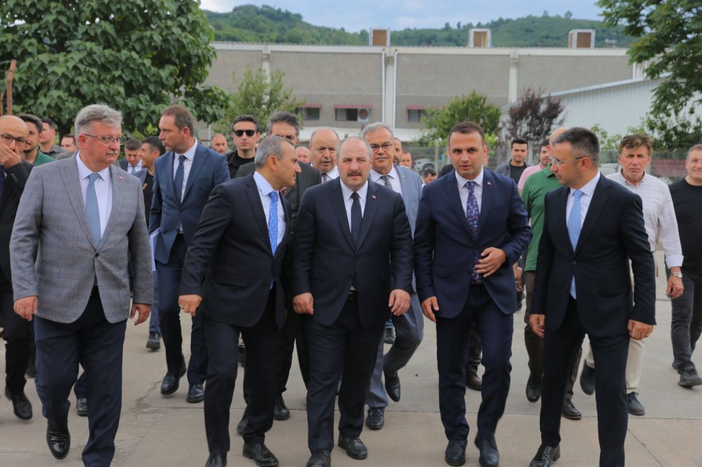 Sanayi Ve Teknoloji Bakanı Mustafa Varank Fatsa OSB’de