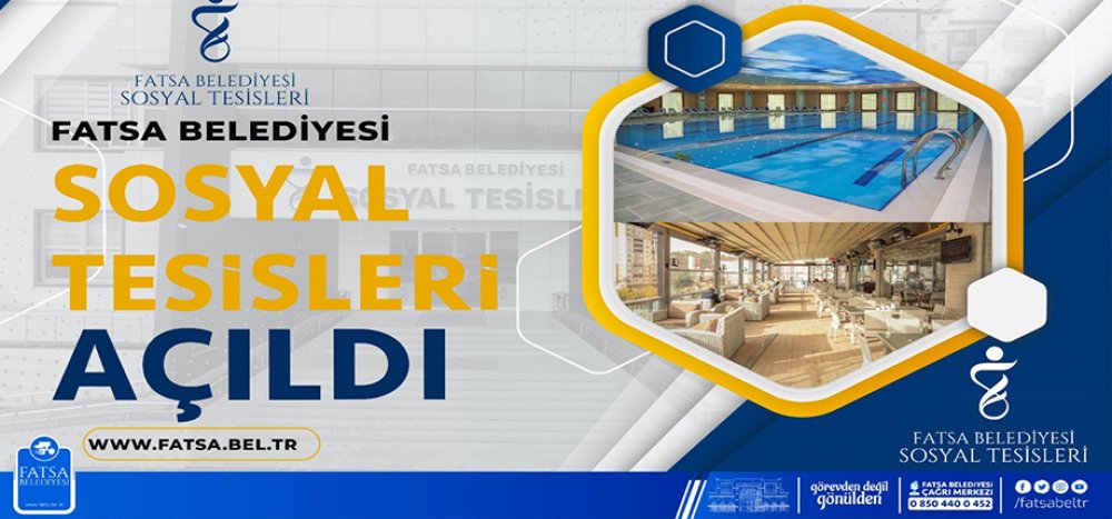 Sosyal Tesislerimizin Havuz Ve SPA Bölümü Tekrar Hizmete Girdi