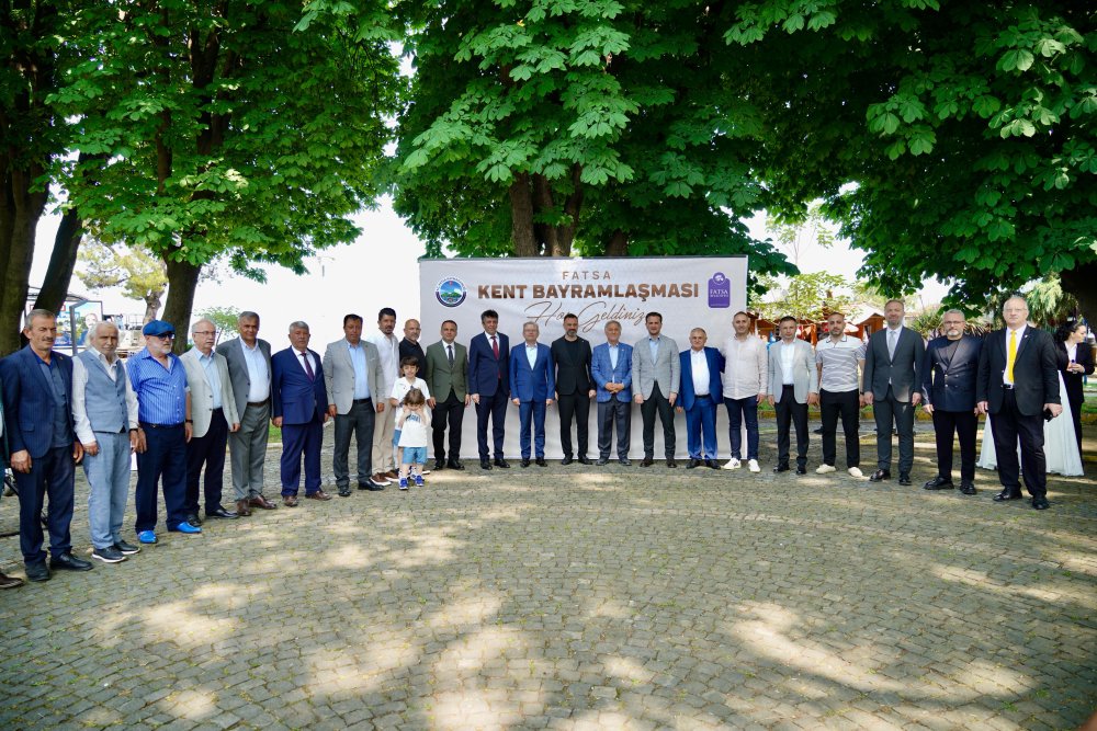 FATSA’DA KENT BAYRAMLAŞMASI YOĞUN KATILIMLA GERÇEKLEŞTİ